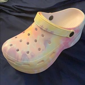 Cape Robin Chunky Croc | Pastel Tie Dye